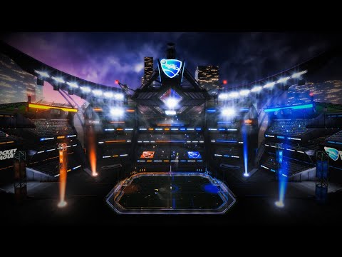 Champions Fields modo noche en Rocket League
