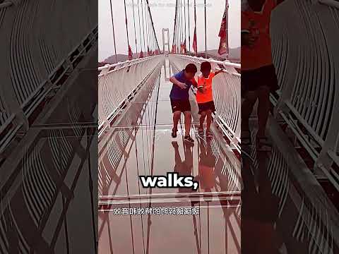 GLASS Bridge Fear Test 😱