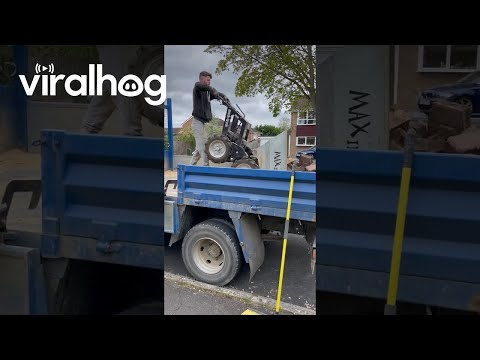 Construction Crew Shows Off Clever Work Techniques || ViralHog
