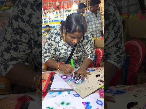 ₹100 Magic Pen😱 does it really work?🤔 this blow pen art will blow your mind😍 #kids #artBlow