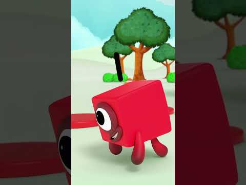 CONOCE A NÚMERO 100 | Caricaturas para niños - Parte 1 | Numberblocks en Español #shorts