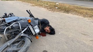 Video shoot per huaa dost ka accident 😱#vlog #animalmovie #trending
