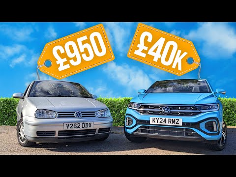 £950 vs £40K VW Cabriolet Challenge