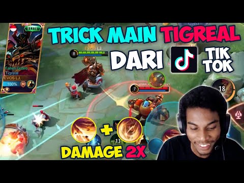 LJ COBAIN TRICK MAIN TIGREAL DARI TIK TOK !!! - DAMAGENYA BISA 2X LIPAT !!!