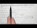 Molar Mass and Buffer Solutions