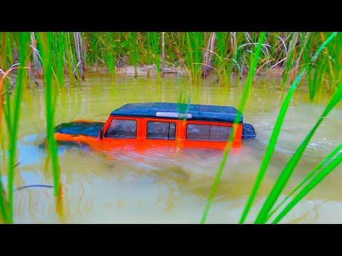 RC 4x4 Land Rover Truck Off Road Water Trip