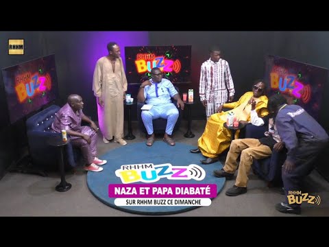 Annonce - Naza et Papa Diabaté sur RHHM Buzz  - dimanche 17 novembre 2024