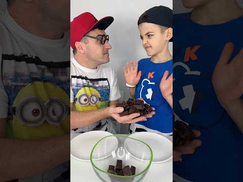 How to divide sweets chocolate candy 🍫 Greedy dad screwed up!!!#shorts #funny