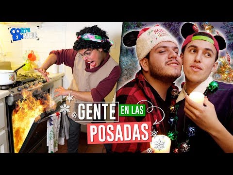 Gente en las posadas | CORTE Y QUEDA