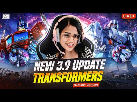 BGMI 3.9 New Update🔥😍😍Natasha Gaming Live With BGMI #bgmilive #bgmi