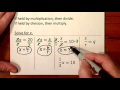 Solving Linear Equations and Operations