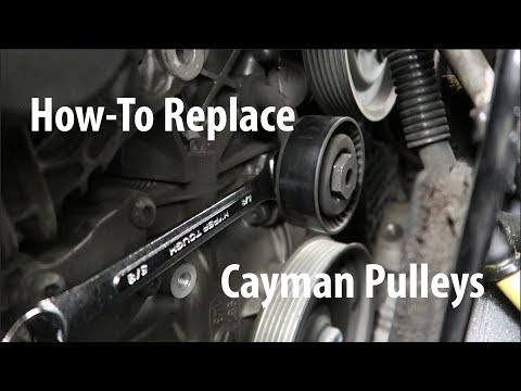 How To Replace Porsche Cayman Pulleys