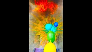 🎈Breaking Glass Bottles and Balloon Drops! Crushing Crunchy & Soft Things!🔥