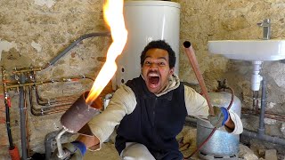 PLOMBERIE ► Création de mon installation sanitaire... en CUIVRE ! !