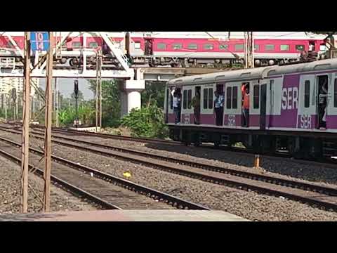 20971 Udaipur - Shalimar Express VS SER Local EMU