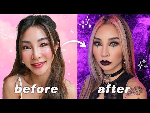 GRWM: Transforming Myself Into An Emo Girl 🖤