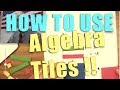 Understanding Algebra Tiles Concepts