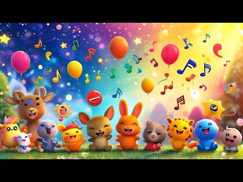 Top 3 Most Popular Children's Songs Worldwide with Lyrics | Fun Kids Music and Nursery Rhymes