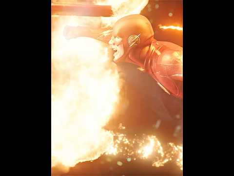 The Flash supersonic punches a satellite #theflash