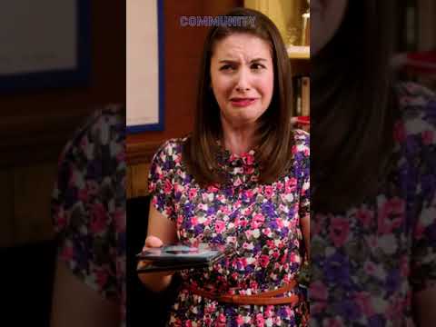 annie's christian bale impression | Community #shorts