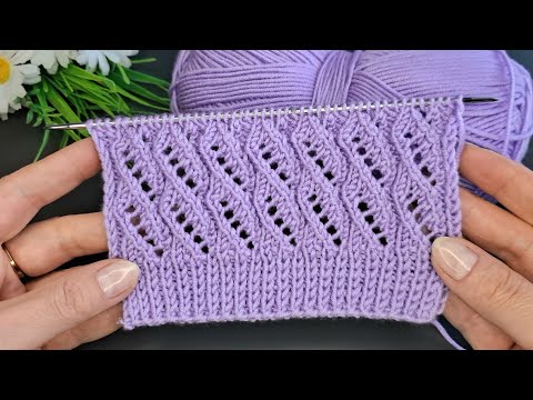 Kolay iki şiş örgü yelek,süveter,hırka model 🧶Eays crochet knitting patterns