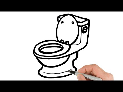 How to Draw Toilet | Easy Step-by-Step Tutorial!