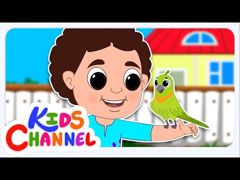 Aaye Re Aye Tiye, আয়ে রে আয়ে টিয়ে, Baburam Sapure + Khoka Puchki Bengali Rhymes for Kids