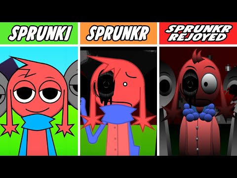 EVERY Monster VOICE From Sprunki - Incredibox | SPRUNKI vs SPRUNKR vs SPRUNKR ReJoyed New Mod