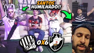 React Santos 0x6 Vasco | Melhores momentos | Gols | Brasileirão