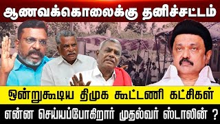 ஆணவக்கொ*லைக்கு தனிச்சட்டம்..- ஒன்றுகூடிய கூட்டணிக்கட்சிகள் | CM Stalin