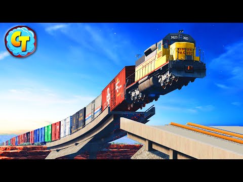 Trains CrashTherapy LIVE ✅ BEAMNG.Drive