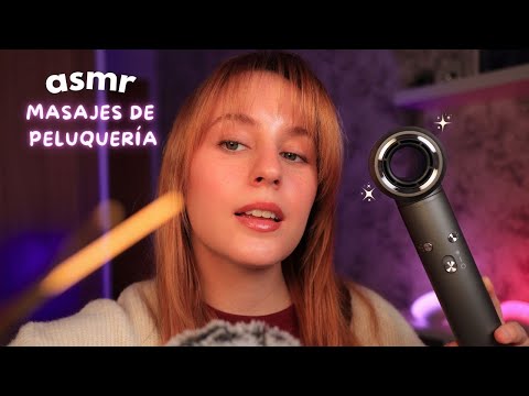 ASMR ✂️  Te LAVO EL PELO y te lo corto ✨【peluquería relajante】