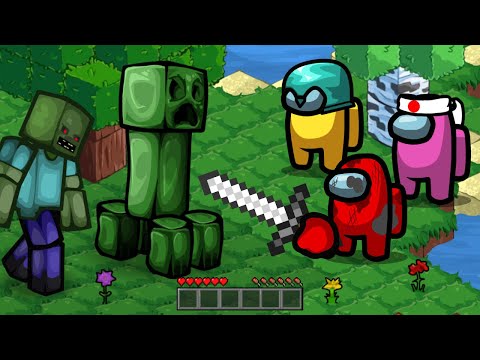 Minecraft vs Among Us Zombie Ep 2 - Animation
