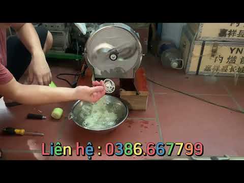 Chạy tét máy thái củ quả đa năng, thái thân cây chuối siêu mỏng - 0386.667799