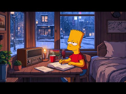 Study with me 🌧️ Lofi hip hop beats 📓 Rainy day & retro nostalgic vibes [ Best playlist ]