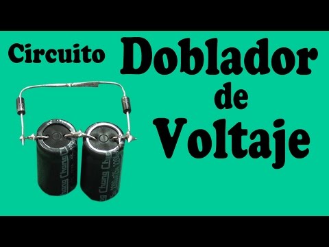 Circuito Doblador de Voltaje Casero (muy fácil de hacer)