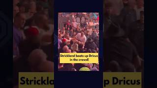 Things got heated! |Strickland fights Dricus 🔥