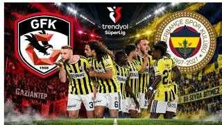 MAÇ ÖNÜ | Gaziantep - Fenerbahçe | Muhtemel ilk 11'ler | Fenerbahçe gündem