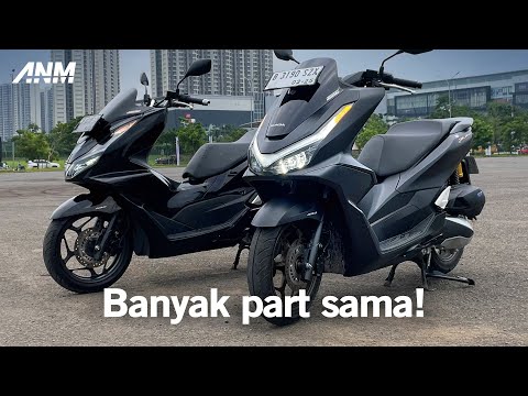 Honda PCX 160 baru vs PCX lama, cuma facelift?