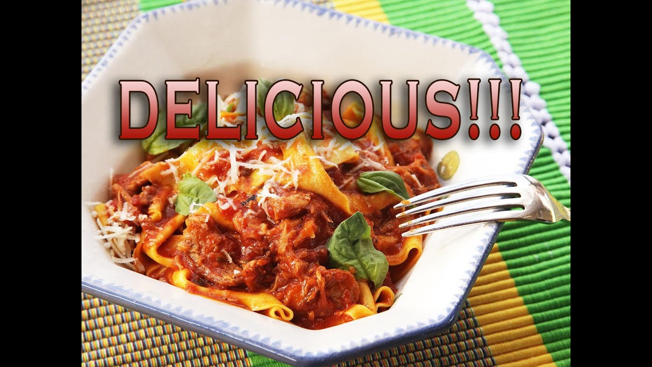 Ground Venison with Egg Noodles, Peppers and Mushrooms: Tasty tuesday #5
