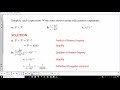 Exponent Rules and Simplification