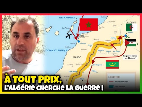 Tensions et Provocations : l'Algérie veut faire la Guerre au Maroc !! #politique #maroc #algerie