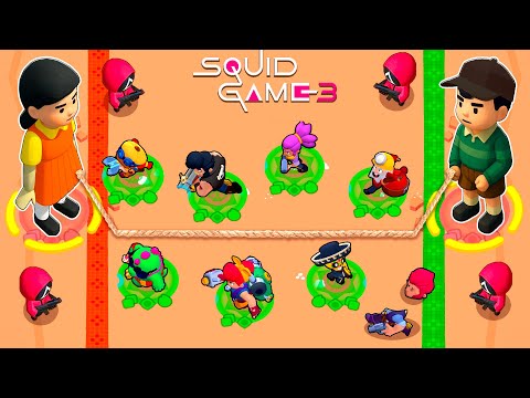 Creé EL JUEGO DEL CALAMAR 3 en Brawl Stars! (Temporada 3)