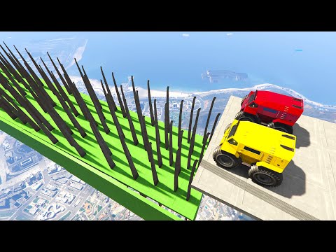 Road Of Spikes - Sharp Challenge - GTA 5 Online