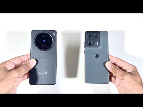 Vivo X200 vs Motorola Edge 50 Ultra Speed Test and Camera Comparison