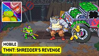 TMNT: Shredder's Revenge - Mobile Gameplay (Android) I Chose Donatello And This Happened...