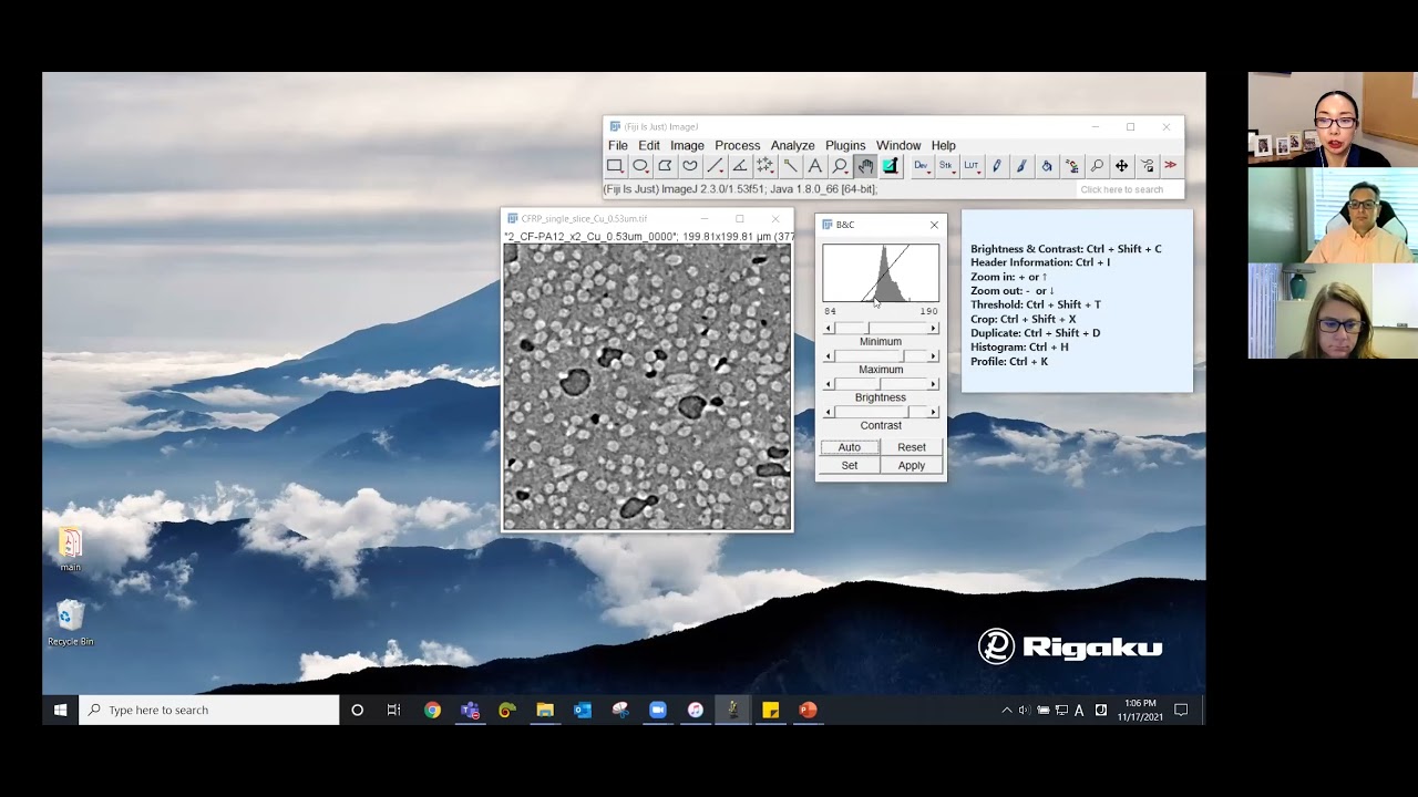 Thumbnail image of Viewers Choice - CT Data Analysis Techniques using ImageJ
