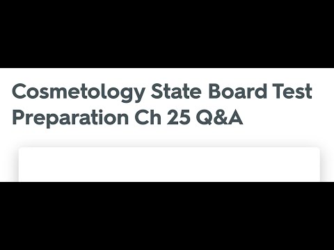 cosmetologist state board test