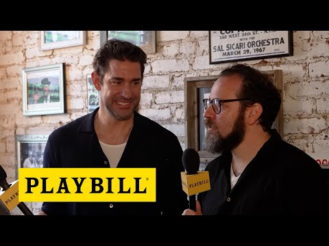 John Krasinski and Sam Gold Talk Their Play Collaboration "Angry Alan"