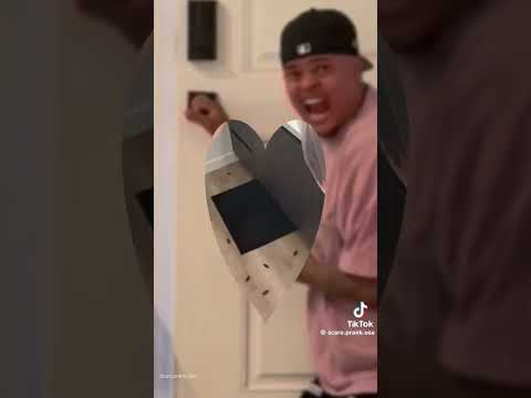 Larry getting scared!